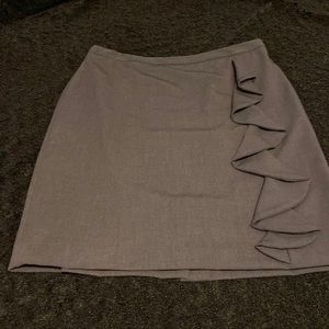 Dark gray pencil skirt